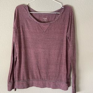 simple striped long sleeve